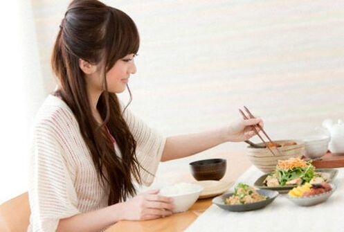 auf japanischer Diät essen