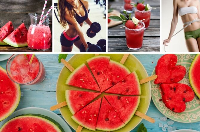 Optionen für die Wassermelonen-Diät