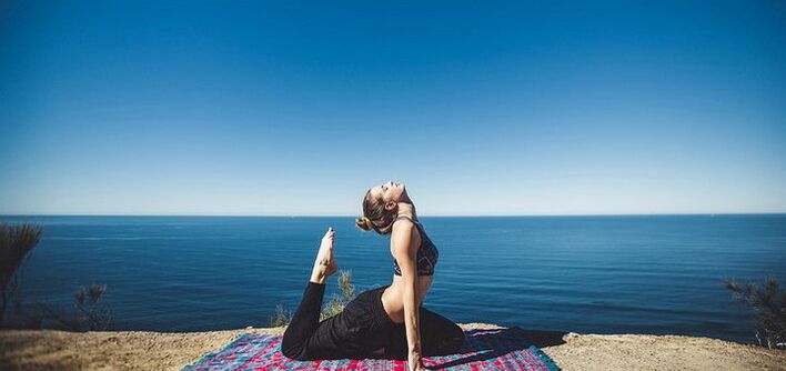Yoga-Pose zur Gewichtsreduktion